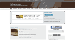 Desktop Screenshot of imilovice.com