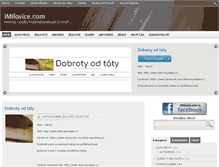 Tablet Screenshot of imilovice.com