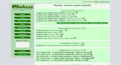 Desktop Screenshot of imilovice.cz